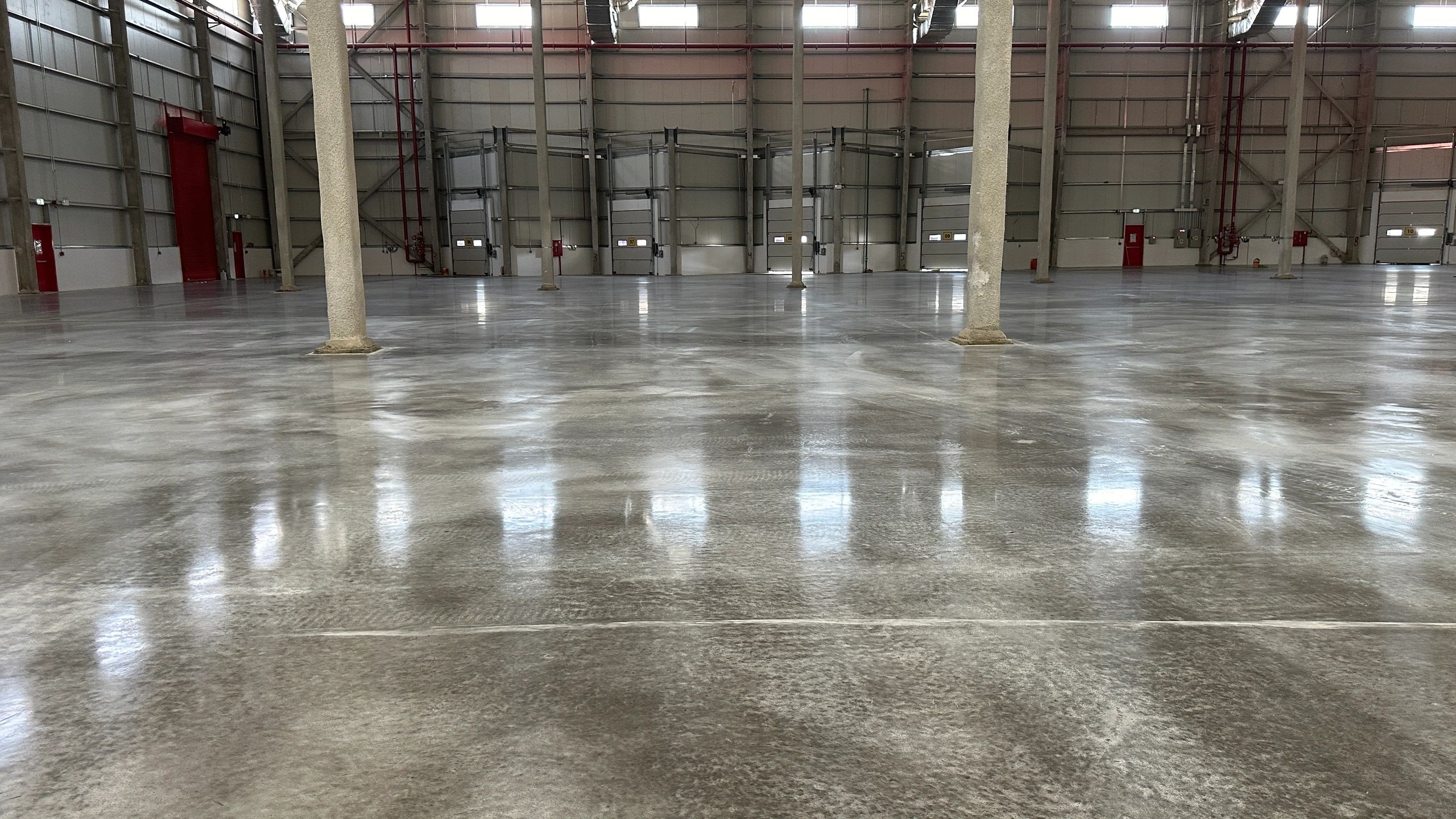 commercial garage epoxy floor